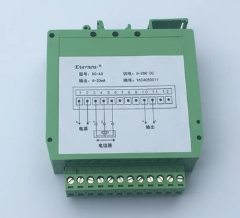 0-5 В, 0-10 В, 4-20 мА Потенциометър преобразувател на сигнала, Тип на Повърхността сензор за движение предавател Модул за преобразуване на АД серия SC