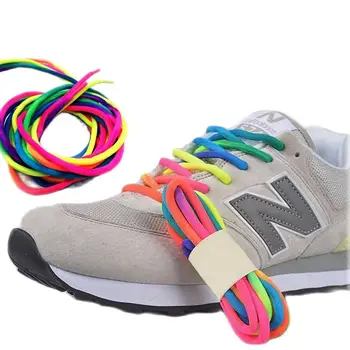1 чифт Модни Светещи връзки за обувки, цветни Връзки за обувки, Холщовые Спортни Цветни Връзки за обувки, Спортни Обувки за маратонки, Ремък 100 см/120 см