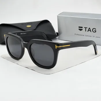 2023 слънчеви очила за мъже и за Жени, Луксозни Маркови Поляризирани Слънчеви Очила Ръчно изработени, Ацетатные Vintage слънчеви Очила на най-Високо Качество за шофиране на Водача