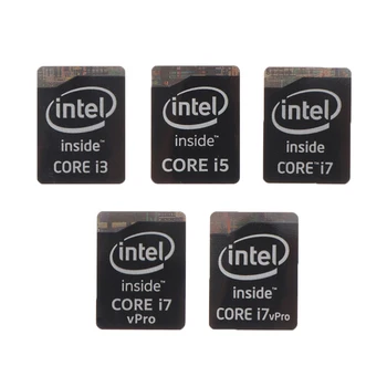 5 бр. на Едро Разнообразие от Възможности Оригинален 4-то Поколение I3 I5 I7 процесор Celeron Intel Core Стикер Стикер