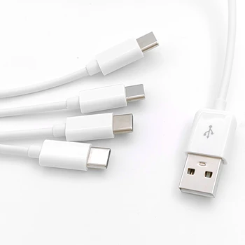 50 см USB-4 кабел type C 4 в 1 кабел за usb устройства-c за телефони samsung, huawei, xiaomi Google, таблети
