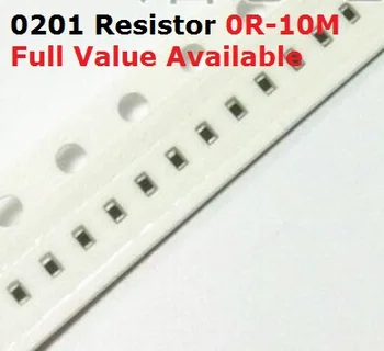 500 бр./лот SMD Чип 0201 Резистор 2 K/2,2 K/2,4 K/2,7/3 K K/Ω 5% Съпротива 2/2,2/2,4/2,7/3/K Резистори 2K2 2K4 2K7 Безплатна доставка