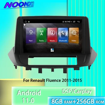 8 + 256G Android 11,0 За Renault Fluence 2011-2015 Стерео Радио Авто Мултимедиен Плейър Bluetooth GPS Навигация Carplay Главното Устройство