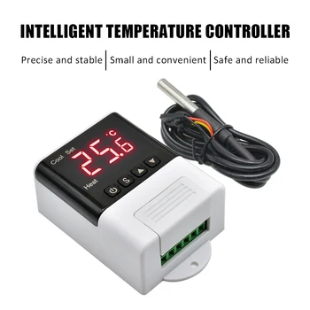 DTC1200 AC 110-220 В Дигитален Термостат температурен Регулатор Електронен Терморегулятор за Аквариум Инкубатор за Аквариумни Риби