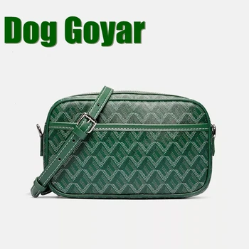 GOYAR Супер качество А +++ Чанта за фотоапарат, чанта за кучета, чанта за зъби гояра, унисекс, кожена чанта-месинджър чанта за фото репортер, чанта на рамото, чанта-тоут
