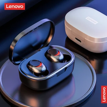 Lenovo PD1X TWS Bluetooth 5,0 Слушалки Безжични Слушалки С Докосване Earpods Слушалки С Микрофон Спортни Водоустойчиви Слушалки