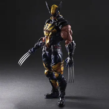 Marvel Wolverine Хората X Аниме Фигма Върколак Логан PVC Играчки Отмъстителите Фигурка Колекционер на Хълк Тор Спайдърмен Модел на Кукла