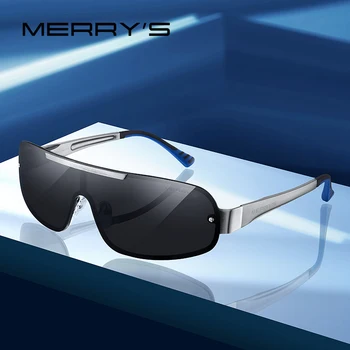 MERRYS DESIGN Мъжки HD Поляризирани Слънчеви Очила За Шофиране, Риболов, Мъжки Интегрирани Слънчеви Очила с UV400 S8616