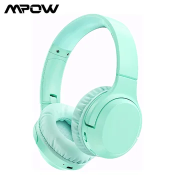 MPOW CHE2 PRO Bluetooth 5,0 Слушалки Детски Безжични Слушалки с микрофон 60 часа Време на възпроизвеждане на Стерео Звук 85/94 db Обем е Ограничен