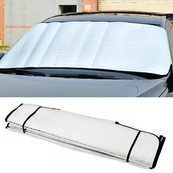 UV Защита на Предното Стъкло на превозното средство сенника на Кутията Здрава Фолио За Предно Стъкло Сгъваем Оформление на Автомобила Защита на Интериорни Аксесоари За Превозни Средства