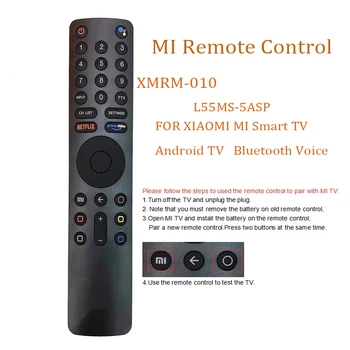XMRM-010 За Xiaomi MI TV 4S 4A Bluetooth Гласово Дистанционно Управление на Android Smart TV, S L65M5-5ASP Подмяна на Fernbedienung