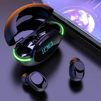 Y80 Bluetooth-съвместими слушалки Спортни Слушалки С Шумопотискане Безжични Слушалки 5.1 Слушалки в ушите Слушалки За Смартфони