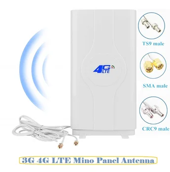 Антена MAYTO 4G LTE, Кабел 2 м/5 м, с Двойна Мрежова Антена на далечни разстояния Mimo за Wi-Fi Рутера/Мобилен Широколентов Достъп/Усилвател на Точка за Достъп