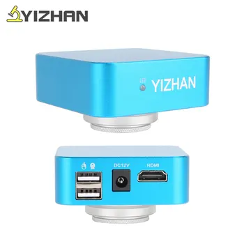 Видеомикроскоп YIZHAN CCD-камера-Sony-IMX335 Сензор 48MP HDMI-съвместим Вграден Софтуерен Мишката Управление Професионален Ремонт