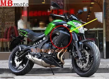 Двойка на Капачката на радиатора е Подходящ за Kawasaki ER6N 2012 2013 2014 2015 ABS Инжекционный обтекател във формата на миди мотоциклет Добър