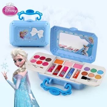 Дисни момичета, замразени принцеса 2 Елза Анна грим набор от играчки Красотата на Модерни Играчки на децата Снежанка принцеса Игри Къща Подарък играчка