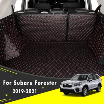 За Subaru Forester 2019 2020 2021 Автомобилни Постелки За Багажник, Килими Автомобилни, Товарни И Килими, Аксесоари, Калъфи За Поръчка, Резервни Части, Водоустойчив