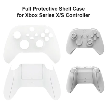Замяна на Кутията на предния панел за XBox Series X/S Контролер Предна + Задна Обвивка Корпус Защитен Калъф за Геймпада Xbox Series X/S