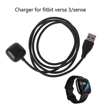 Зарядно устройство ще захранване на зарядно устройство за смарт часа fitbit Versa 3 Кабела на Зарядното устройство за fitbit Sense R9CB