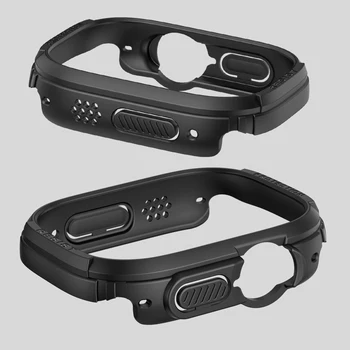 Защитен калъф за Apple Watch Ultra 49 мм, панел по ръба, Броня за iWatch Series 8 Ultra 49 мм, кутия за КОМПЮТЪР Без екран