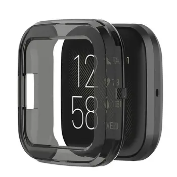 Мек Калъф От TPU За Fitbit Versa 2 Versa Lite Водоустойчив Часовник Във Формата на Миди Протектор на Екрана, За да Fitbit Versa Безплатна Доставка
