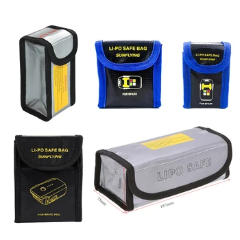 Негорими и Водоустойчиви LiPo Батерия, Защитна Чанта Взрывозащищенная Чанта За Съхранение на Радиоуправляемого Батерията Дрон Камион Квадрокоптер Играчки