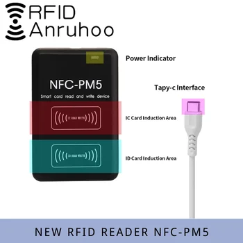 Нов Восъчни За кодиране и Декодиране на NFC-PM5, Четец на Карти за Контрол на достъп, RFID, Четец на Смарт-карти S50 UID, Устройство за Запис на смарт карти ICID, Честотен копирна машина