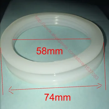 о пръстен уплътнение за запечатване гел силициев диоксид силикон вътрешен диаметър 58мм колцеобразное за слънчеви вакуумно-тръбни колектори вода