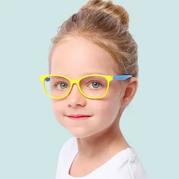 Оптични рамки За очила За деца, момчета и момичета, рамки за очила от късогледство с обективи 0 градуса, Прости Очила, Унисекс, За деца, F8142