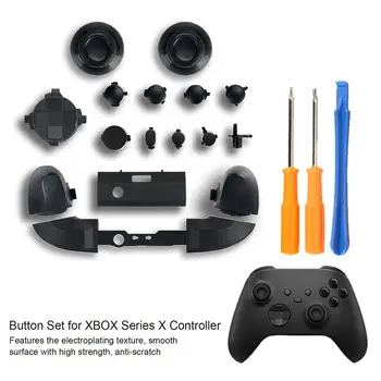 Преносим Комплект за Xbox Series X Контролер Thumbstick LB РБ Брони стартери за Употреба Бутон с Отвертка Аксесоари