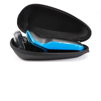 Пътна Чанта За Самобръсначка Philips Shaver Pouch Travel Shaver Black За Съхранение На Електрически Самобръсначки