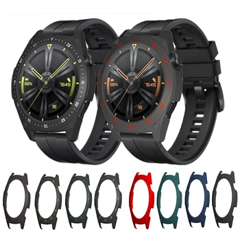 Силиконов Защитен Калъф За Huawei Watch GT 3 Каишка За Часовник Bezel Пръстен Калъф Защитна Обвивка За Huawei Watch GT3 46 мм, Калъф За Гривна