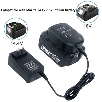 Сменное Зарядно Устройство За Makita BL1430 BL1830 14,4 18 НА Литиева Батерия Версия Зарядно устройство Компактен Дизайн за лесно носене