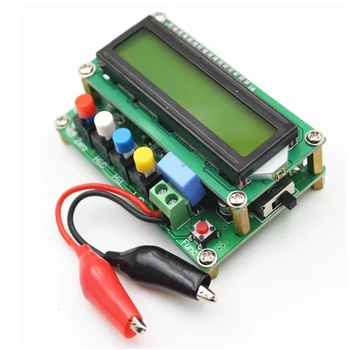 Цифров LCD Дисплей машина за висока точност Измерване на Капацитет, Индуктивност М Кондензатора Тестер за Честотата на Генератор на Правоъгълни Сигнали Запояване