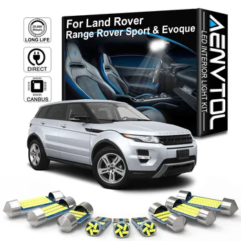 AENVTOL Led Вътрешен Лампа Canbus За Land Rover Range Rover Sport L320 L494 Evoque 2005 2007 2009 2010 2013 2020 2021 Аксесоари